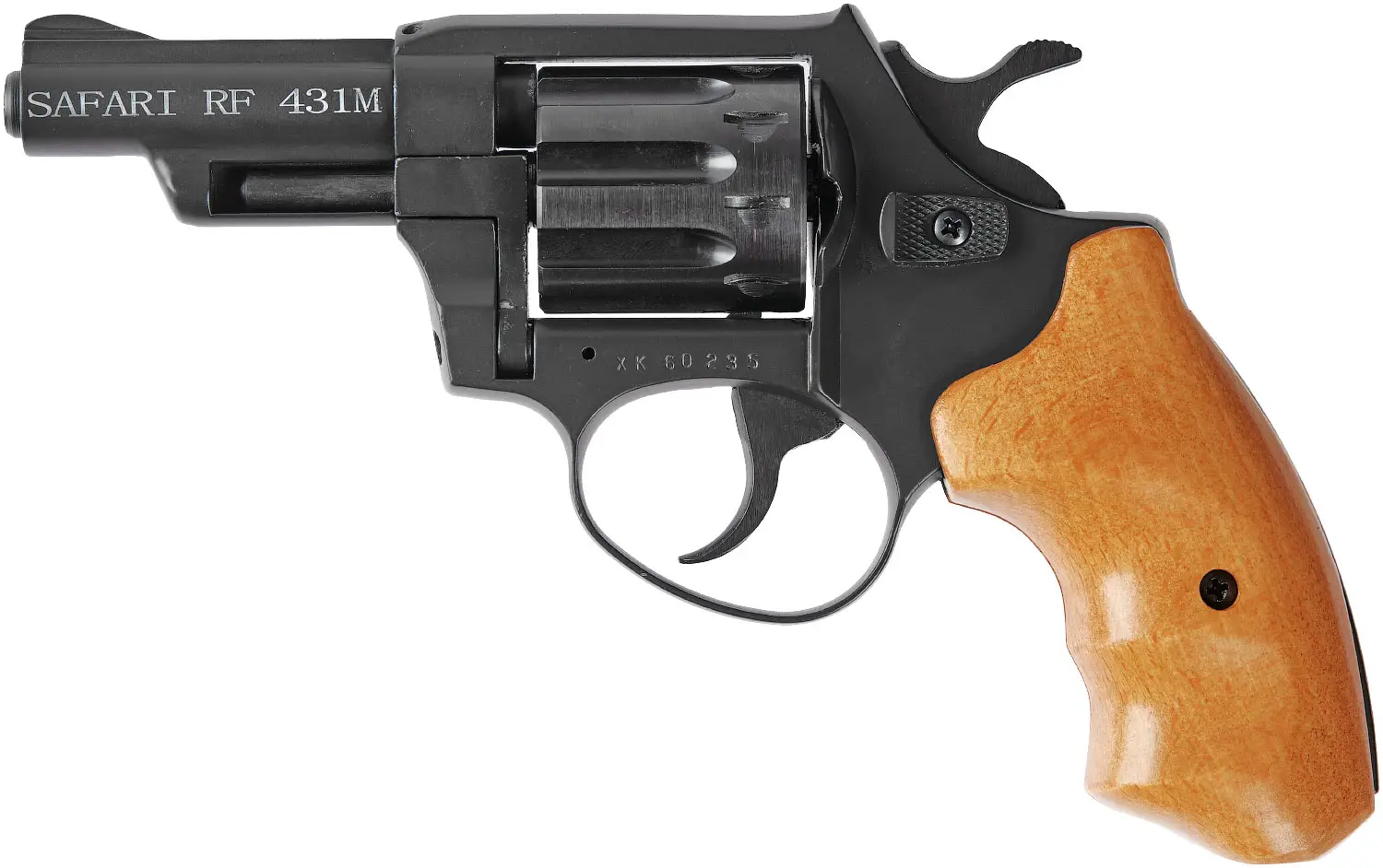 Револьвер флобера Safari Pro 431-M 3". Материал рукояти - бук