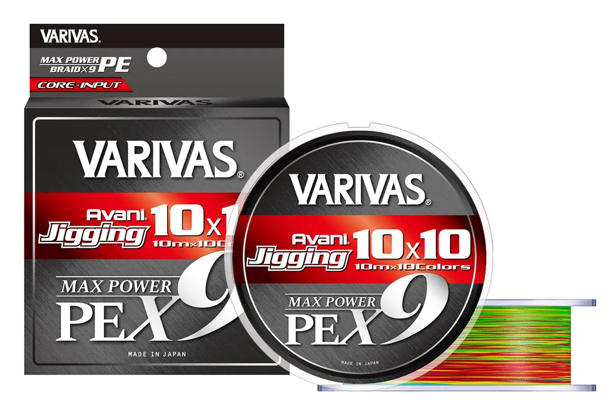 Шнур Varivas Avani Jigging Max Power X9 10*10 200m 8.1kg 0.148mm #0.8 Multicolor