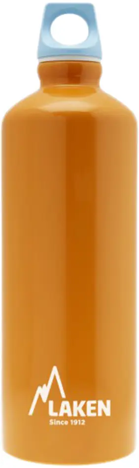 Пляшка Laken Futura 1L Orange/blue cap