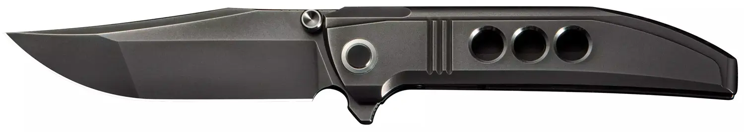 Ніж WE Knife Ezinta M390 Titanium Dark Gray