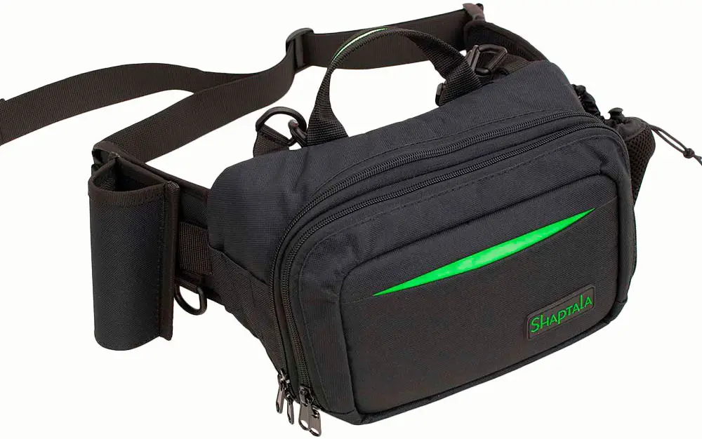 Сумка на пояс Shaptala для ходовой рыбалки модель 6 Black