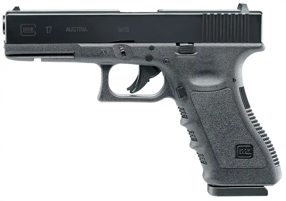 Пістолет пневматичний Umarex Glock 17 Grey Blowback кал. 4.5 мм Pellet+ВВ