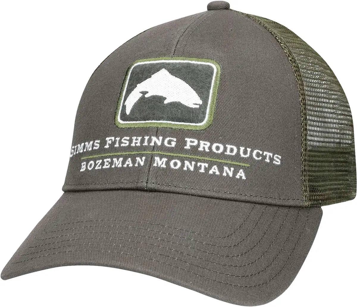 Кепка Simms Fit Trout Icon Trucker One size Shadow Green
