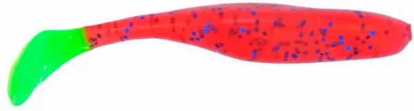 Виброхвост Bass Assassin Sea Shad 4" 10cm Plum Chartreuse Tl