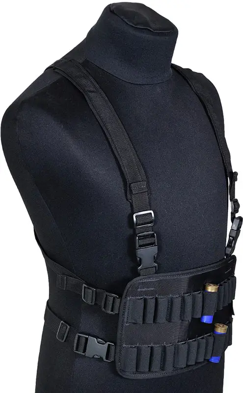 Нагрудный патронташ A-Line М7 24х12 Черный