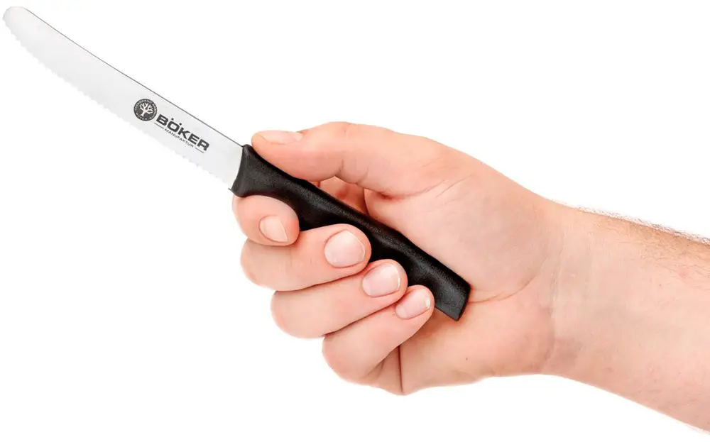 Нож кухонный Boker Sandwich Knife. Цвет - желтый