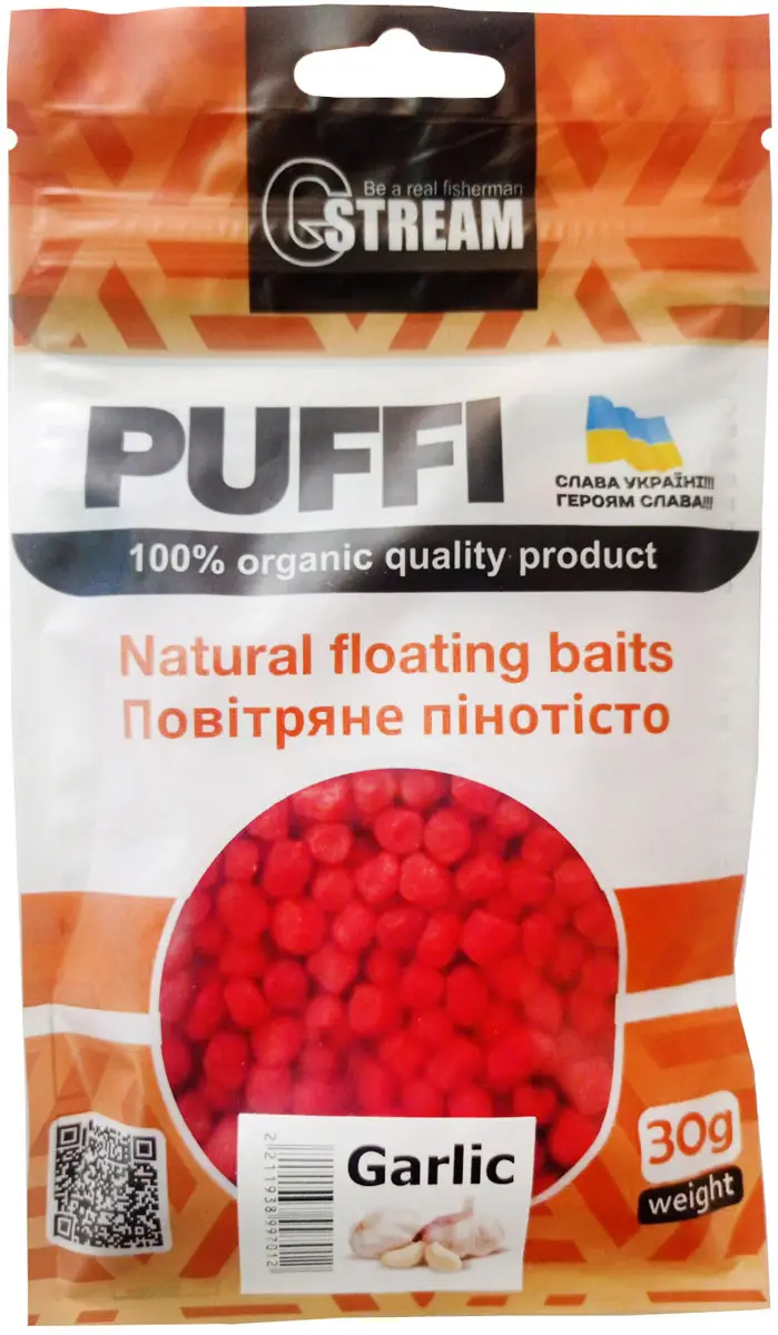 Пуфик G.Stream Воздушное пенотесто Часник 30g