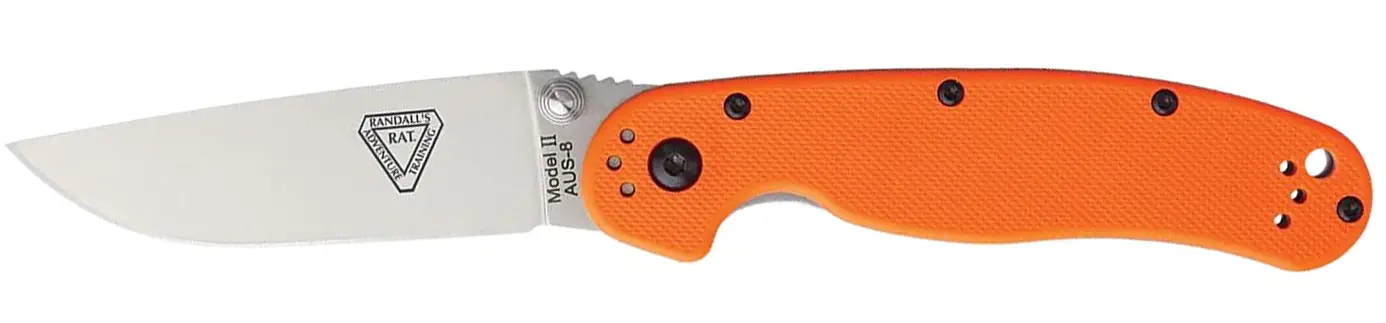 Ніж Ontario Knife RAT II AUS-8 Orange