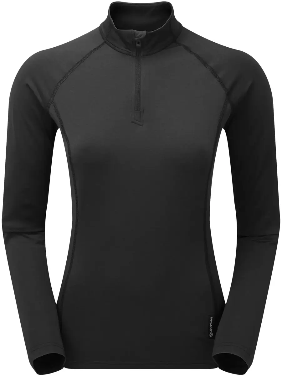 Термокофта Montane Female Dart Thermo Zip Neck XS/8/34 Black