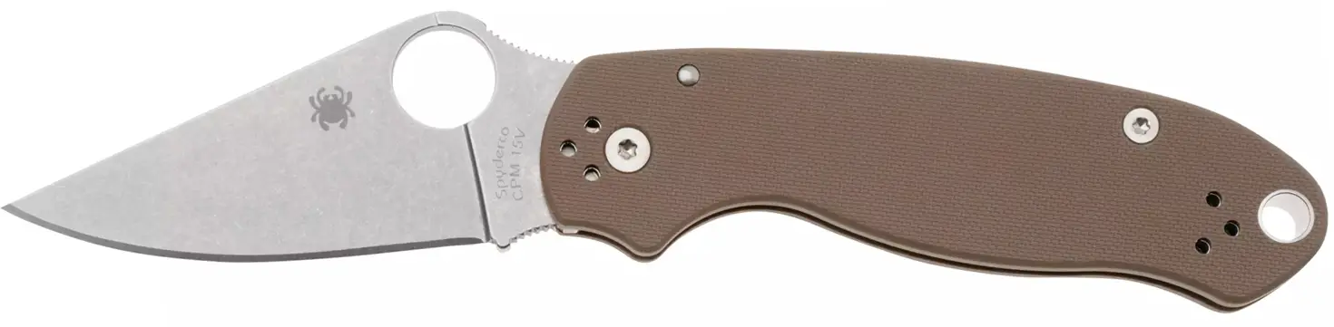 Ніж Spyderco Para 3 Sprint Run CPM 15V G-10 Brown