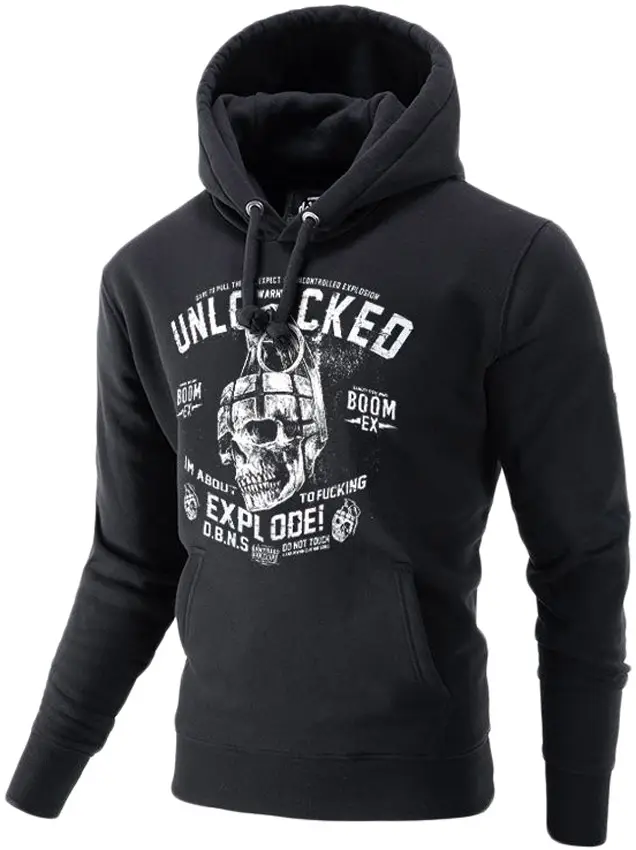 Худи Dobermans Aggressive Unlocked BK309ABK L