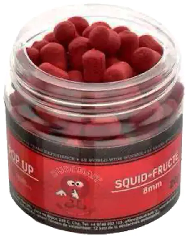 Бойлы Dudi Baits Pop Up Dumbell Squid&Fruits 8mm