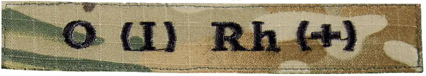 Патч Camotec Группа Крови 1+ Camo