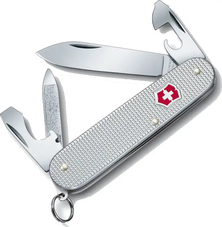 Ніж VICTORINOX 0.2601.26 Alox Cadet ц: срібло