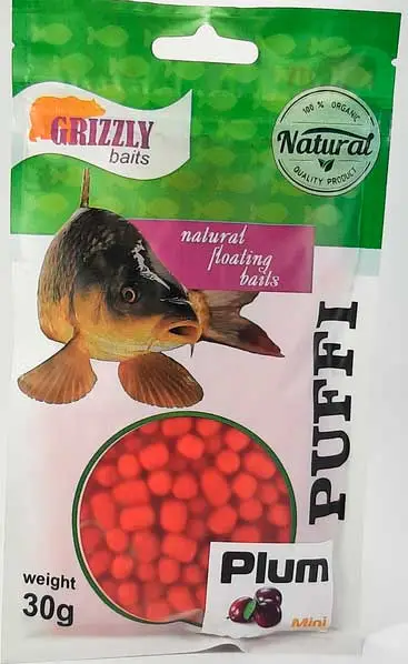 Пуфік Grizzly Puffi Mini 30g Plum