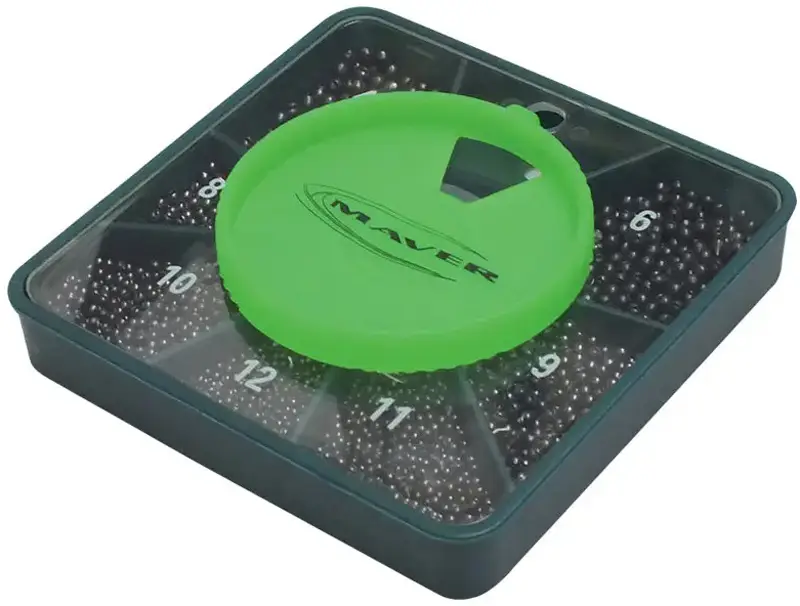 Набір грузил Maver Scatola Pallini Supercalibrati 250g №8/0-6