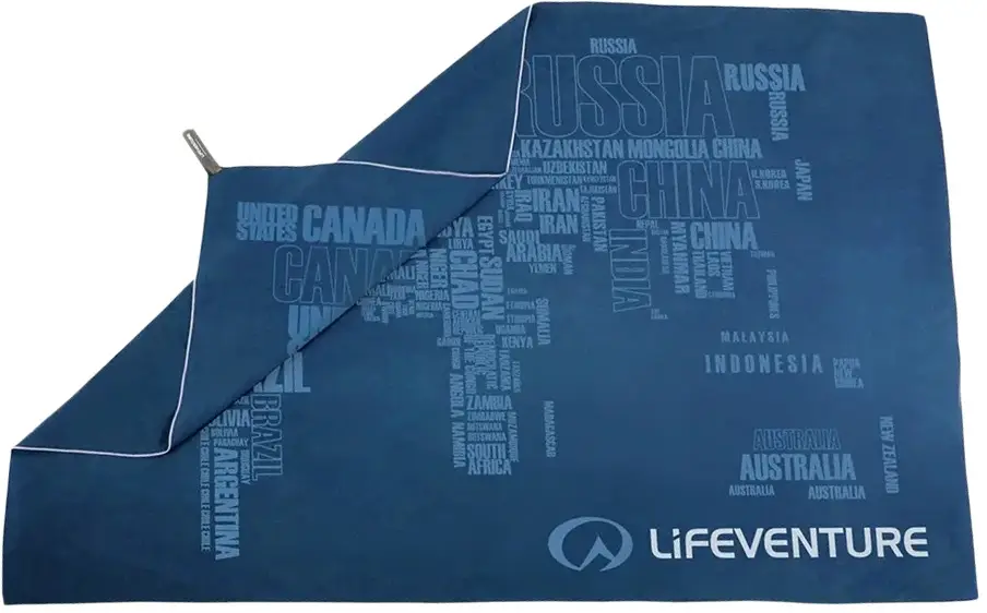 Полотенце Lifeventure Soft Fibre Printed Words Giant