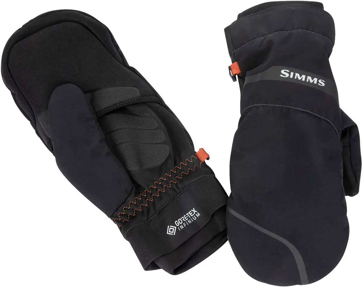 Перчатки Simms Gore-Tex Infinium Foldover Mitt S Black