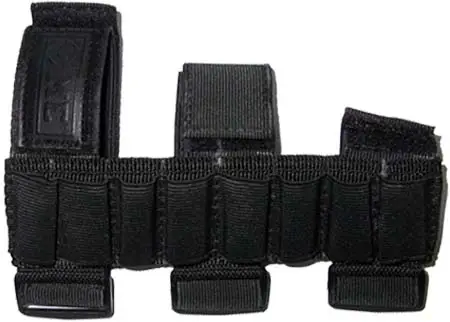 Патронташ на рукав ME для 8 патронов 12 кал. Материал - нейлон. Цвет - черный