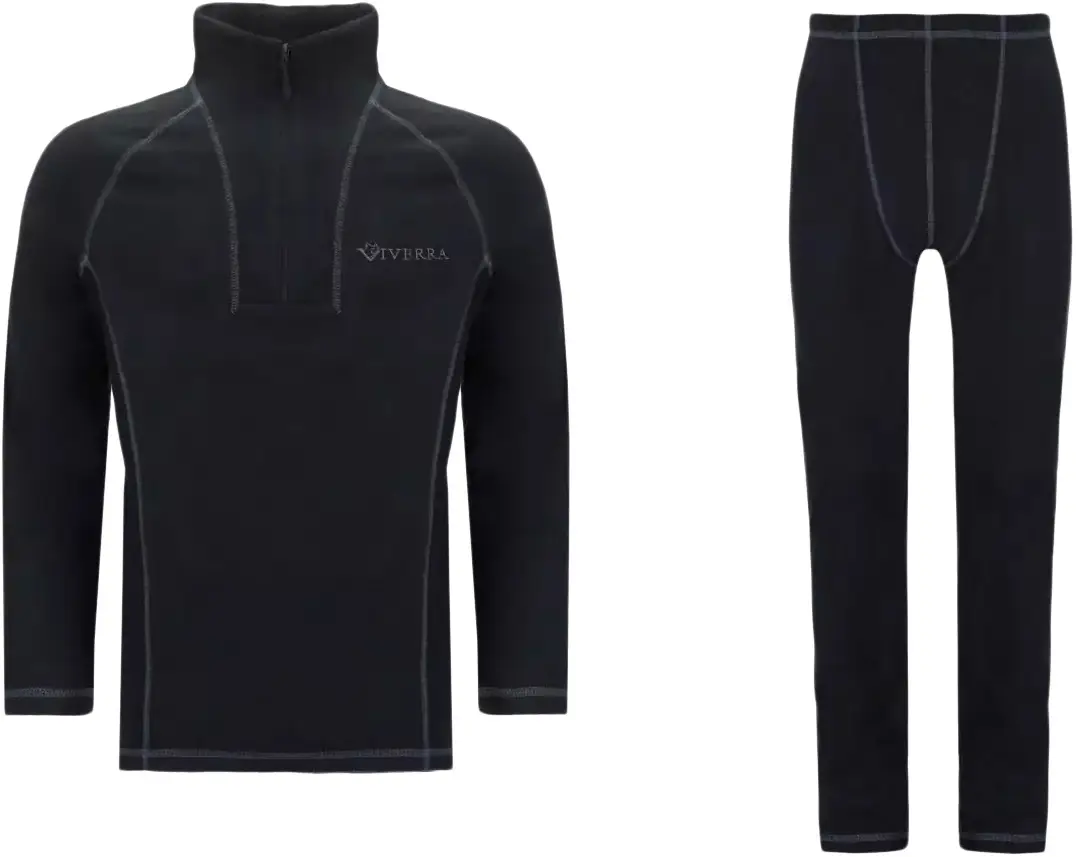 Термобелье Viverra Soft Warm ZIP Men’s XXXL Black