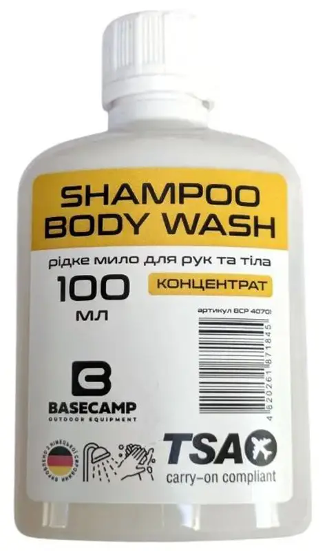 Мыло Base Camp Shampoo Body Wash 100 ml