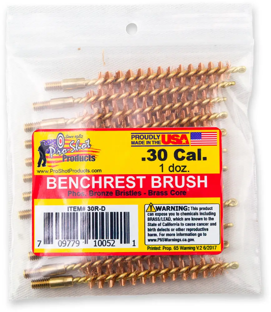 Набір йоржів Pro-Shot для кал .30. Бронза. 8/32 M. 12 шт/уп