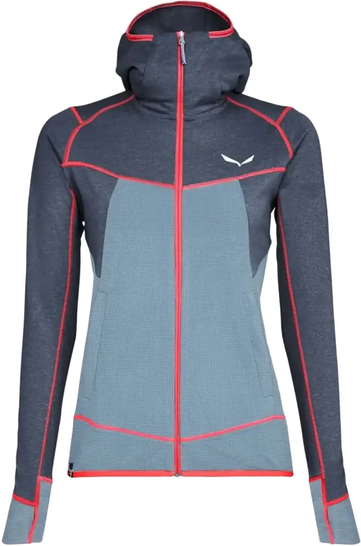 Кофта Salewa Puez Melange Polarlite Women’s Hooded Jacket 44/38 Blue
