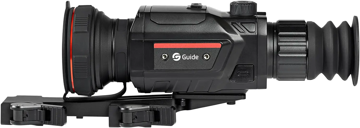 Прибор тепловизионный Guide TR650 2.9-23.2x50 640x512@12μm QD Long mount