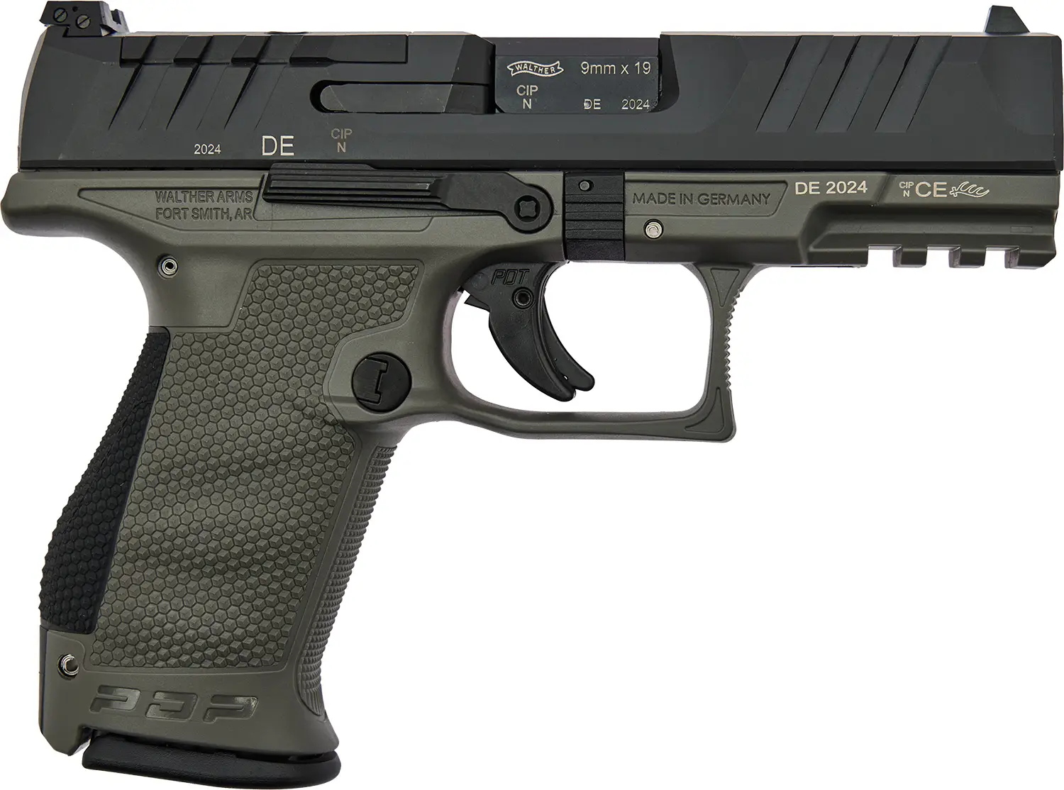 Пістолет спортивний Walther PDP C OR 4" кал 9 мм (9x19) Tungsten