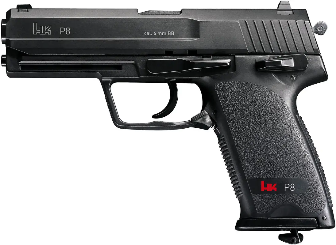 Пістолет страйкбольний Umarex Heckler&Koch P8 СО2 кал. 6 мм ВВ