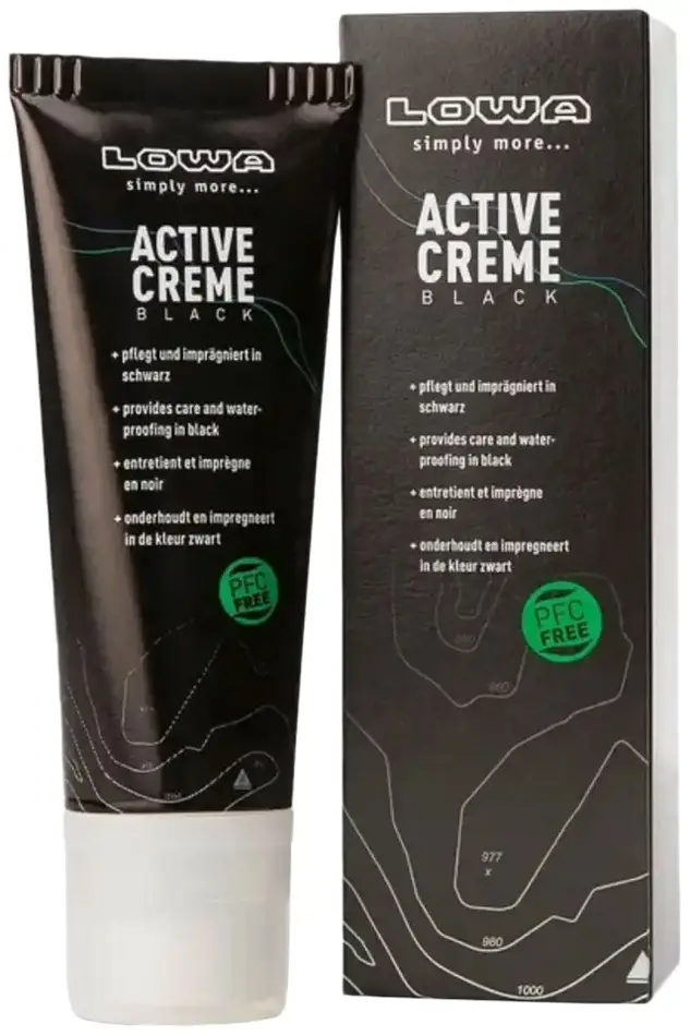 Крем для обуви Lowa Active Creme 75мл Black