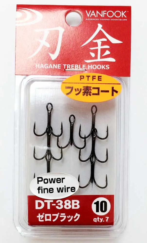 Трійник Vanfook DT-38B Zero Black #06