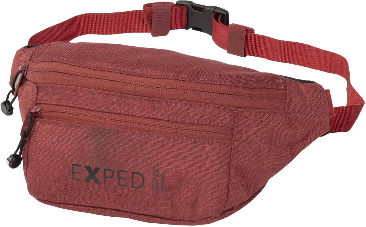 Сумка на пояс Exped Mini Belt Pouch 1.5 Burgundy Melange