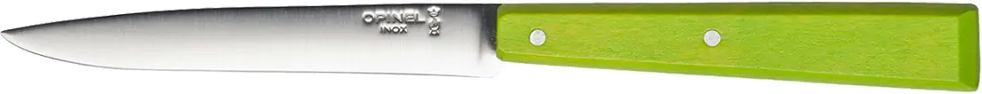 Нож кухонный Opinel Bon Appetit. Цвет - зеленый