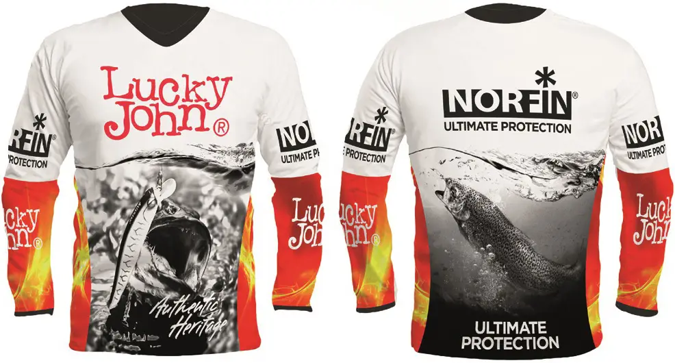 Реглан Lucky John & Norfin Fire XL