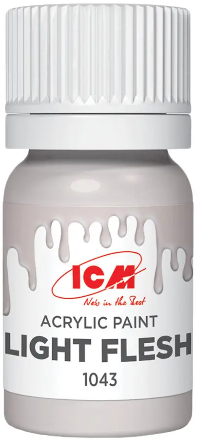 Краска ICM Holding Acrylic Paint 12 мл Light Flesh