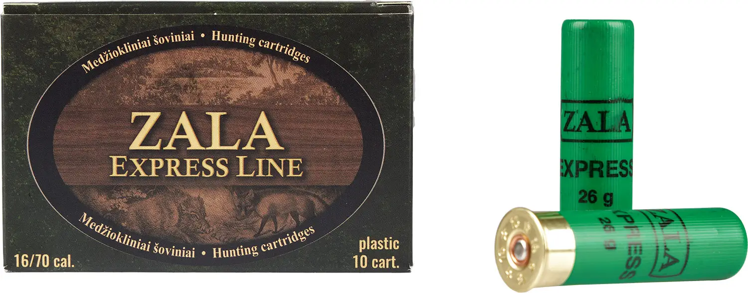 Патрон Zala Arms Express кал. 16/70 картечь (6,20 мм) навеска 26 г