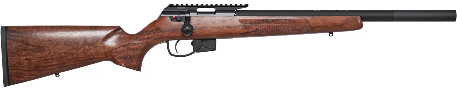 Винтовка малокалиберная Anschutz 1761 D HB Whisper Walnut Classic кал .22 LR. Ствол - 35,6 см
