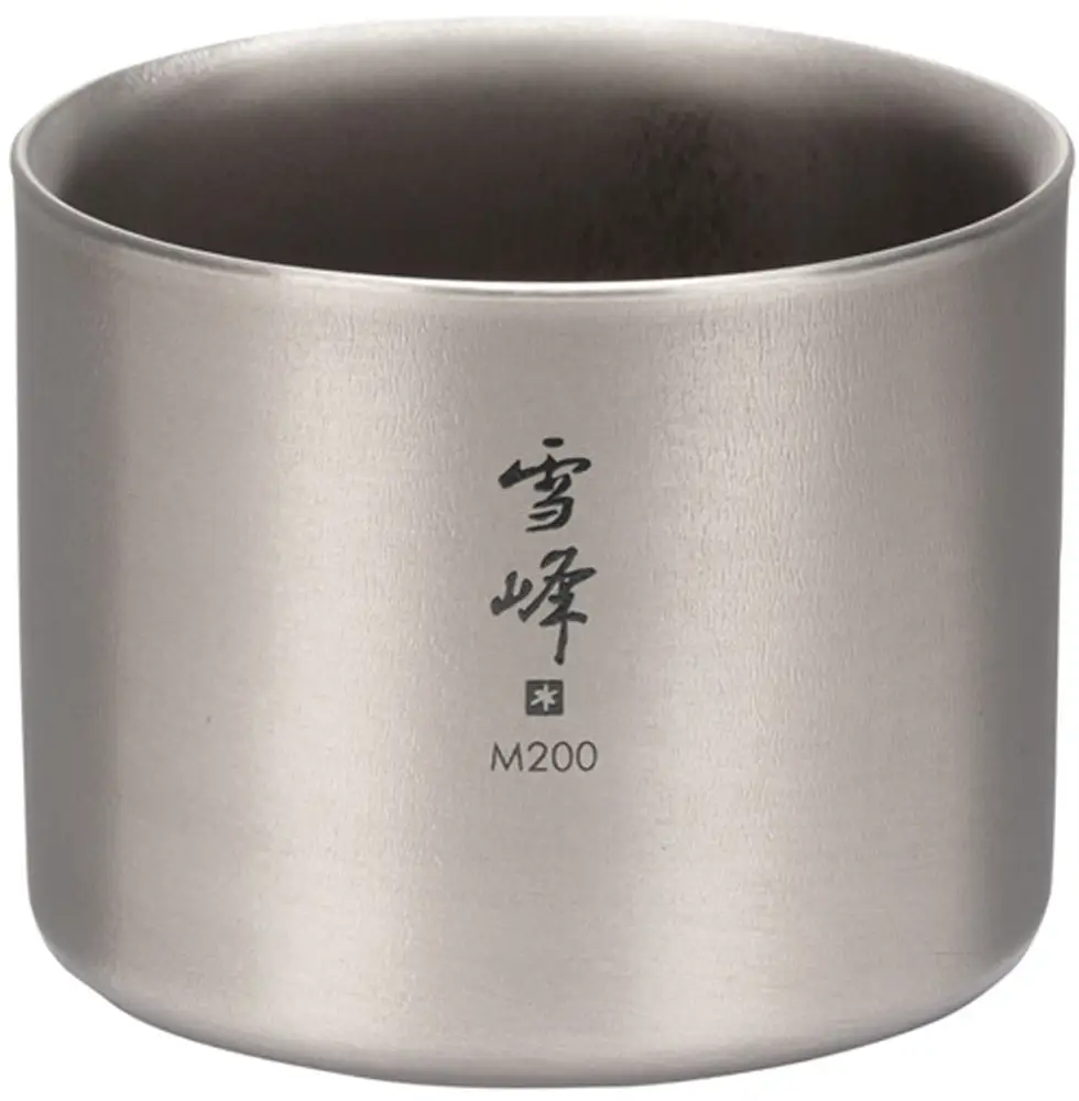 Кружка Snow Peak TW-128 Ti-Double M200 Stacking Mug 200ml