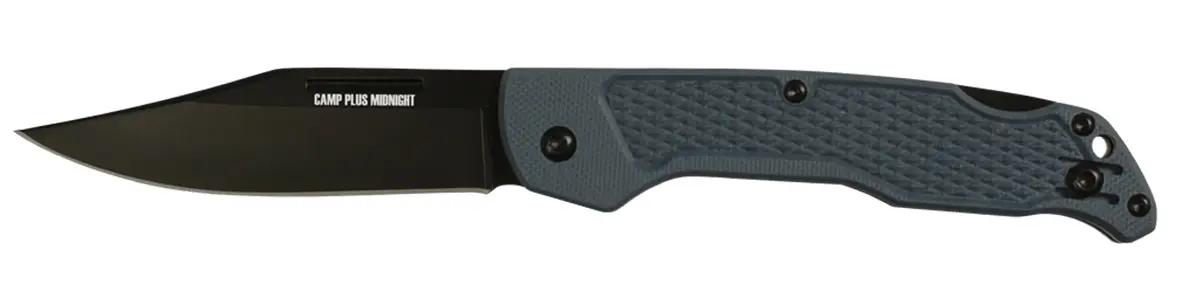 Ніж Ontario Knife Camp Plus EDC Midnight Grey