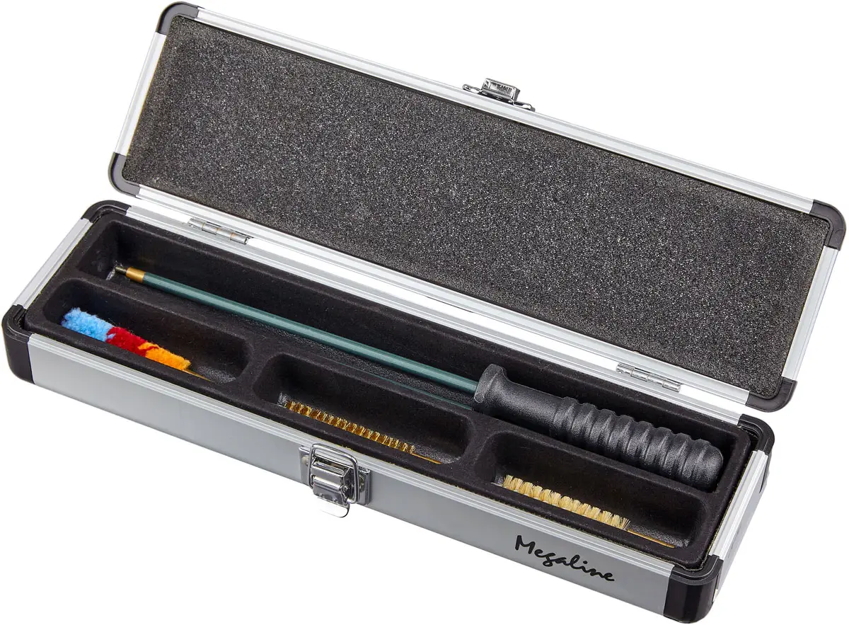 Набор MEGAline для чистки нарезного оружия кал. 8 мм. Сталь в оплетке. 1/8