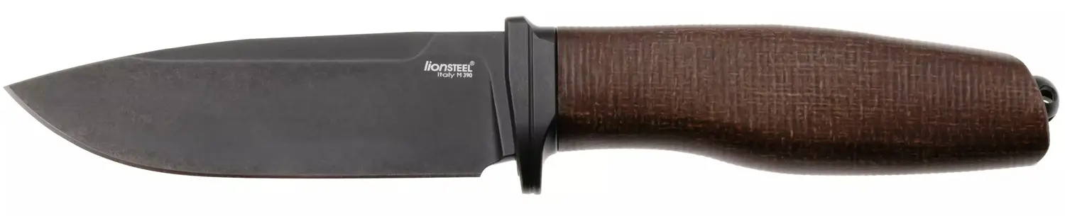 Нож Lionsteel Acha M390 BB Micarta Natural Brown
