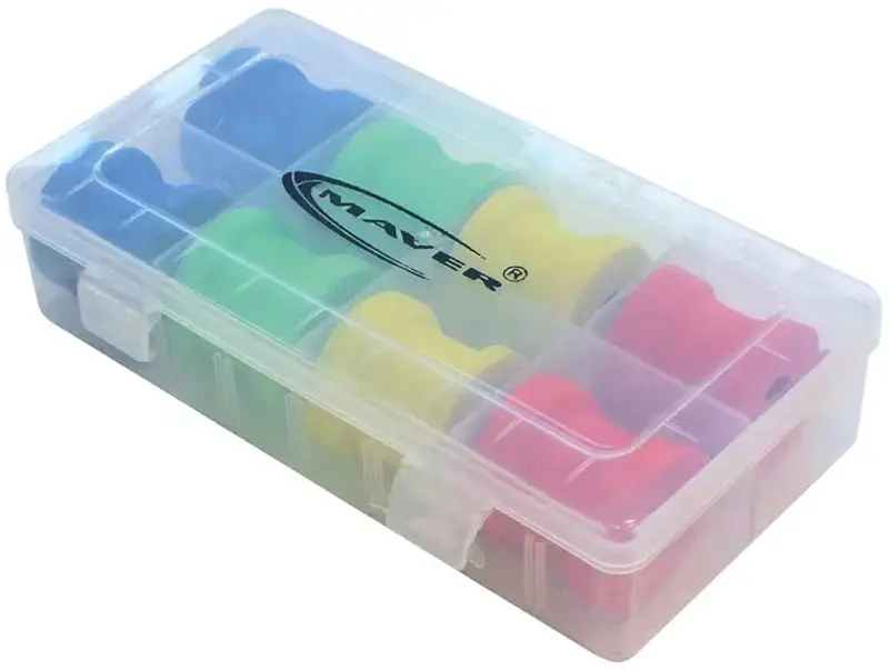 Поводочница Maver Scatola Rotolini Trasparente – 8 Rotolini на 8 мотовил