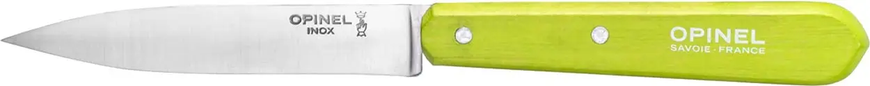 Нож Opinel Paring №112. Цвет - салатовый