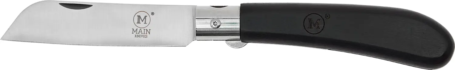 Ніж Main Knives "German line" Sheepsfoot Ebony Wood Black