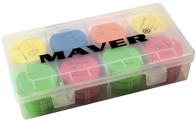 Поводочница Maver Scatola Rotolini Trasparente – 24 Rotolini на 24 мотовила