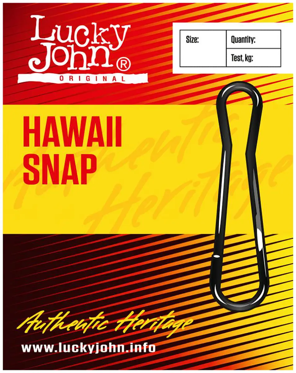 Застібка Lucky John Hawaii Snap №4 35кг (10шт/уп)