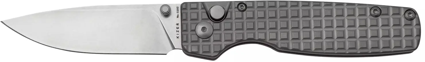 Ніж Kizer Original XL Titanium Grey