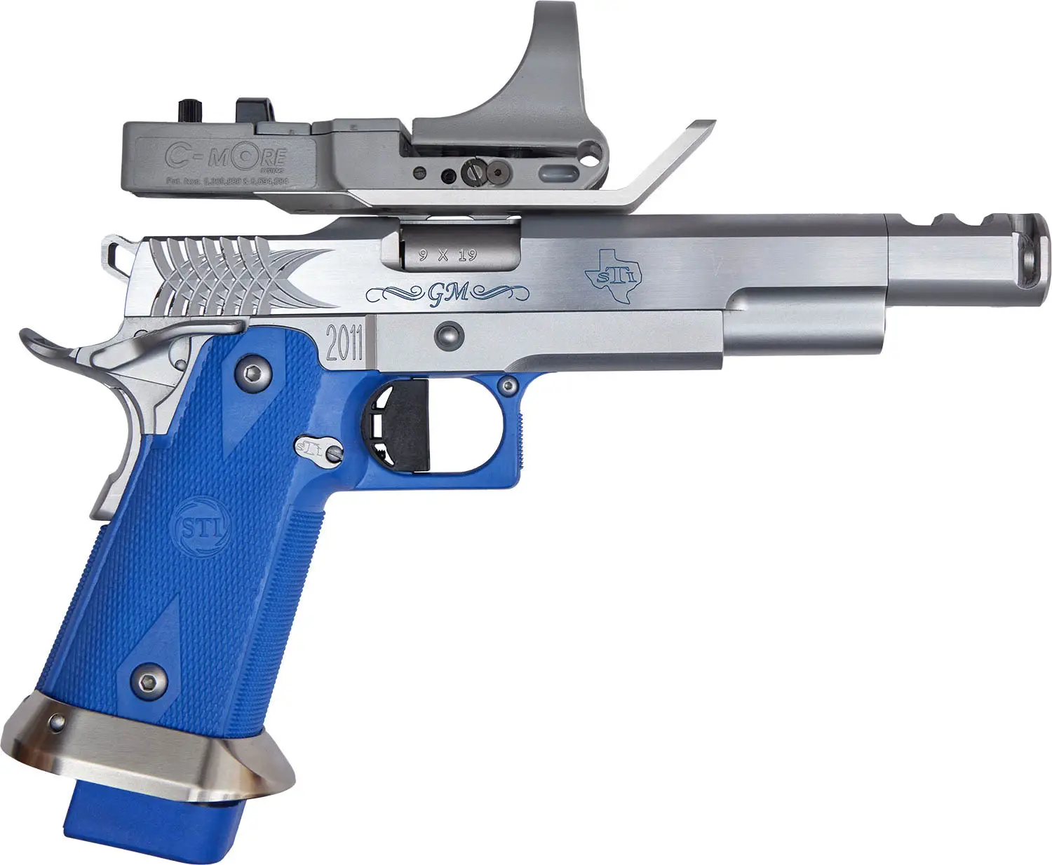 Пистолет спортивный STI Steel Master кал. 9мм (9х19) Steel