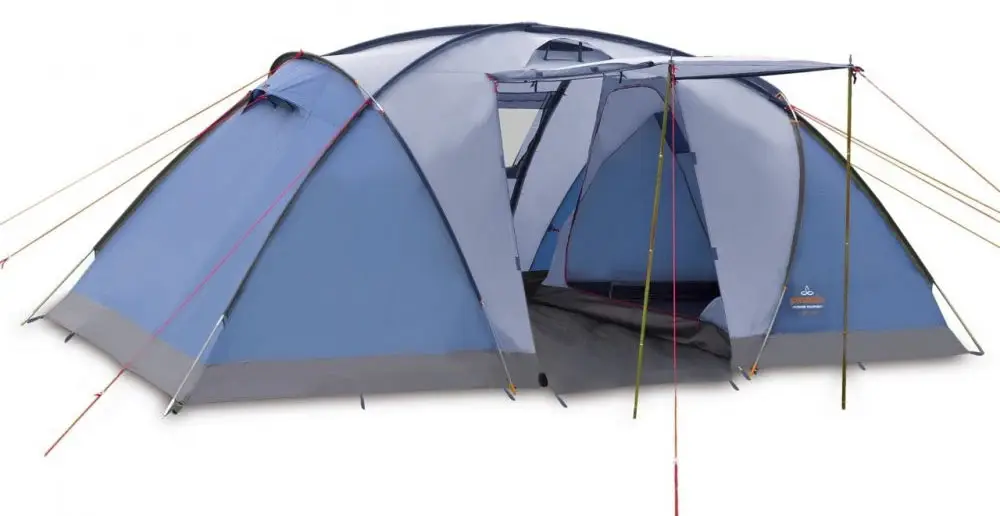 Палатка Pinguin BASE CAMP 4х местная синяя